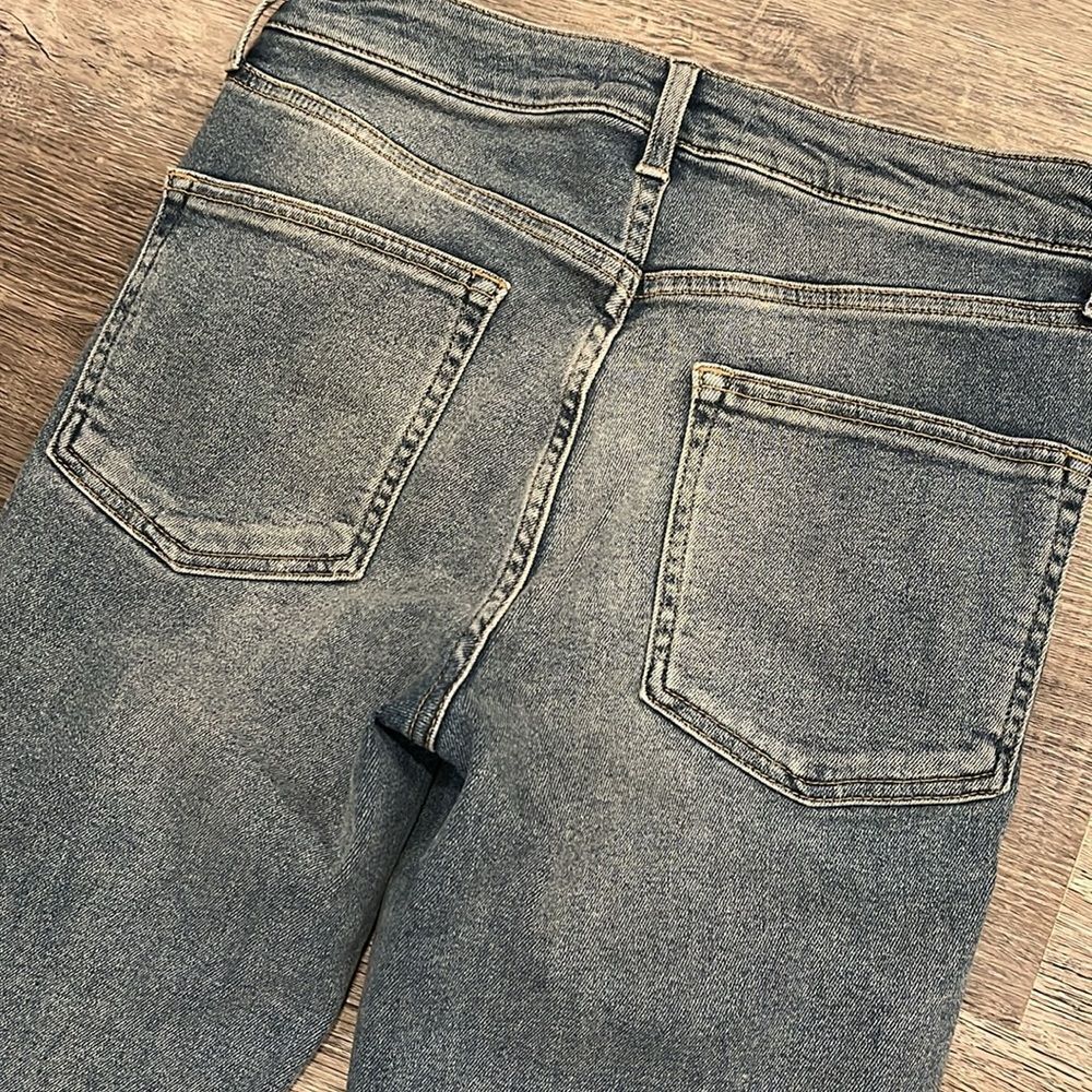 Free People high waist stretch Women's Blue Denim Jeans - 28 - Picture 6 of 7